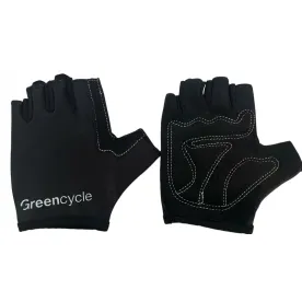 Перчатки Green Cycle Grid без пальцев XS-S черные