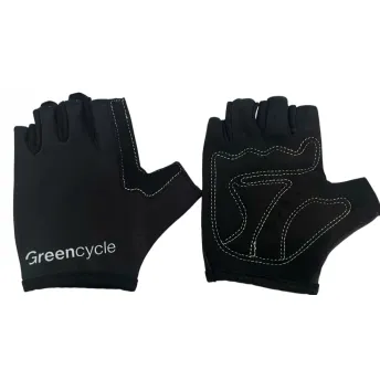 Перчатки Green Cycle Grid без пальцев XS-S черные