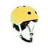 Шолом захисний Scoot and Ride з ліхтариком жовтий