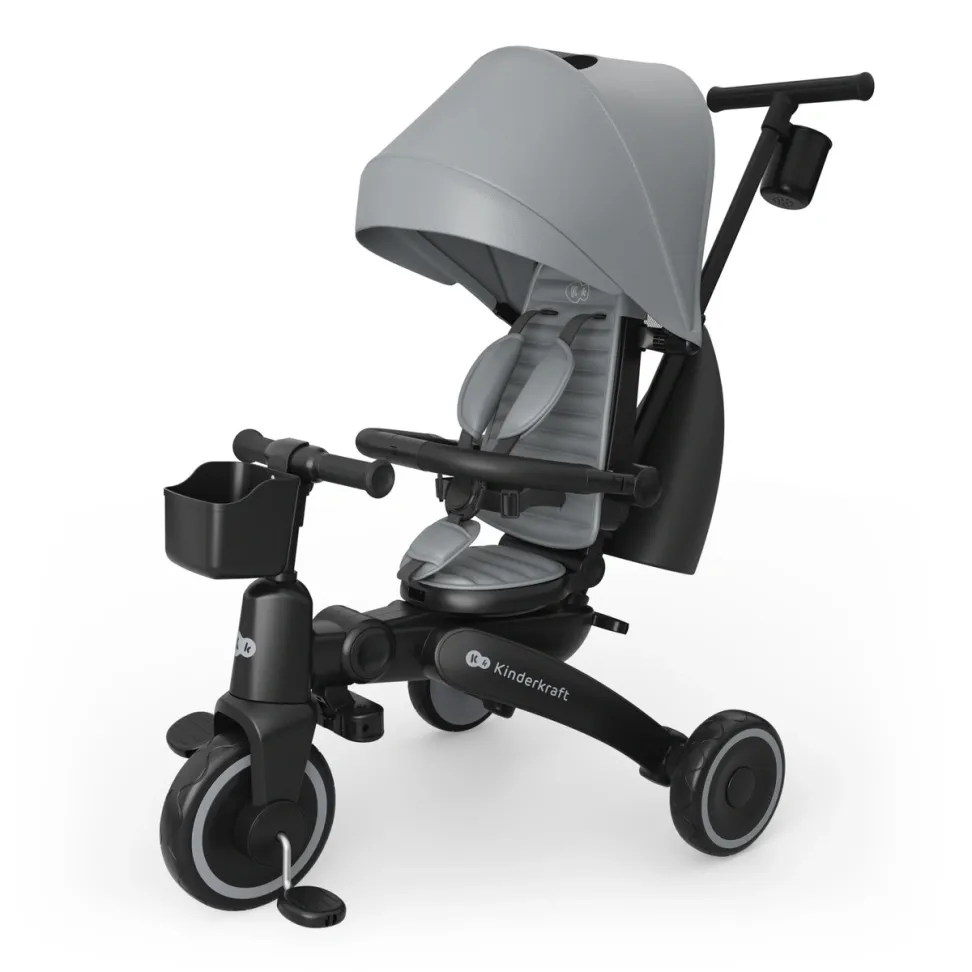 Трехколесный велосипед Kinderkraft Jazz 3 Grey