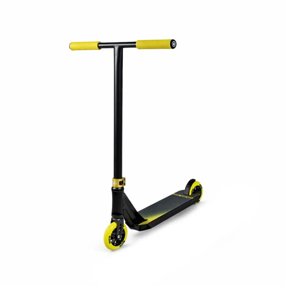 Самокат трюковый Hipe H12 black/yellow