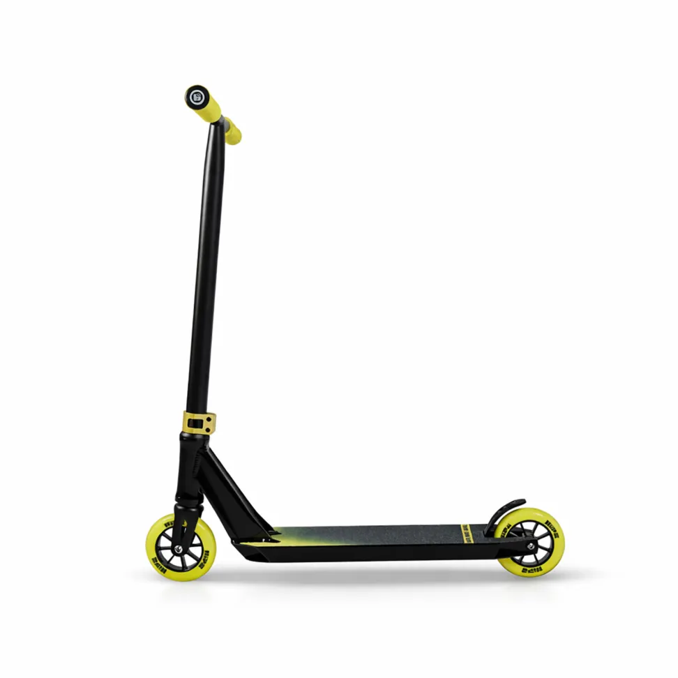 Самокат трюковый Hipe H12 black/yellow