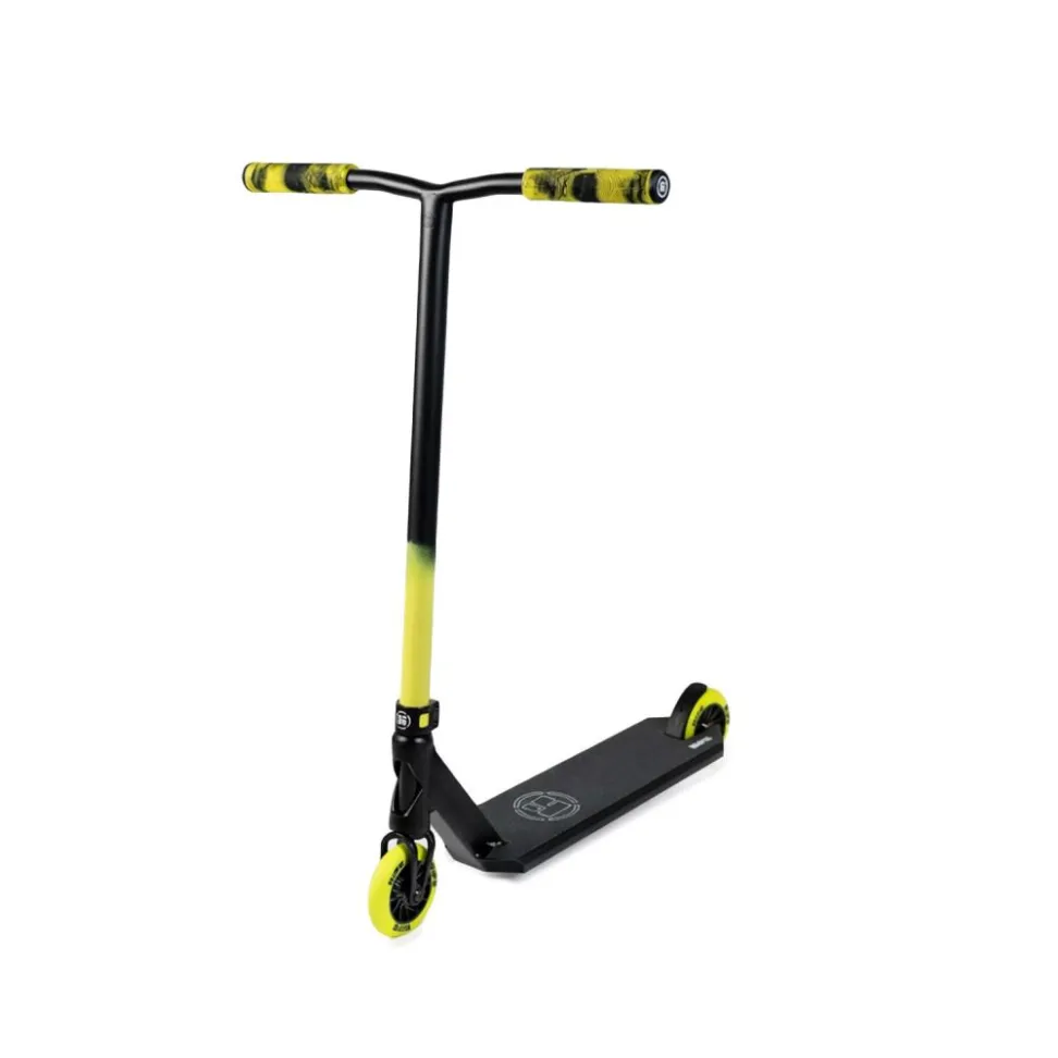 Самокат трюковый Hipe H3 black/yellow