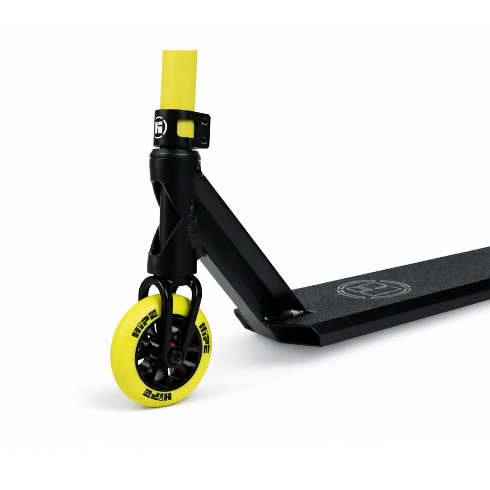 Самокат трюковый Hipe H3 black/yellow