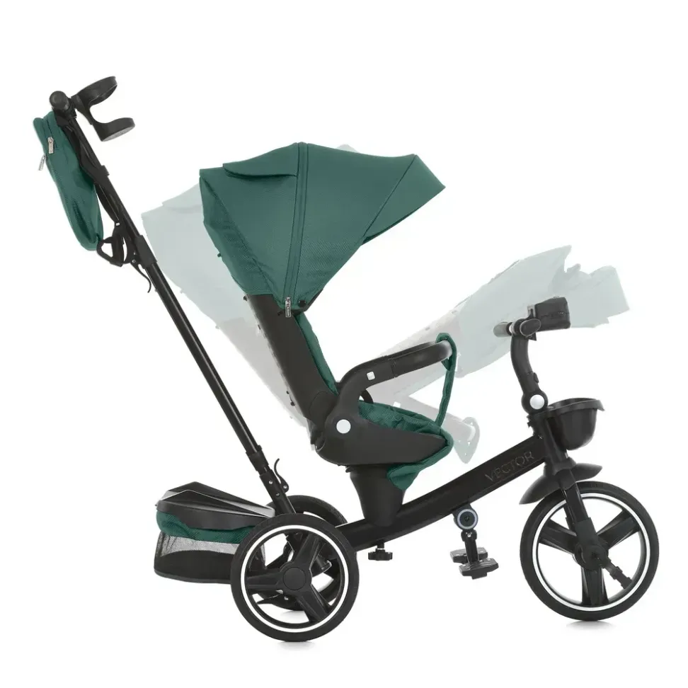 Трехколесный велосипед El Camino Vector ME 1162-1 Green
