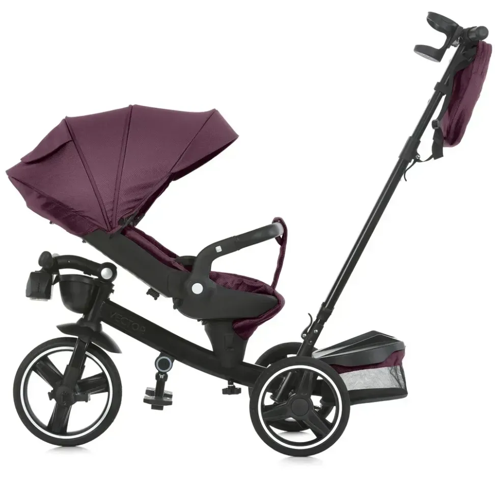 Трехколесный велосипед El Camino Vector ME 1162-1 Purple