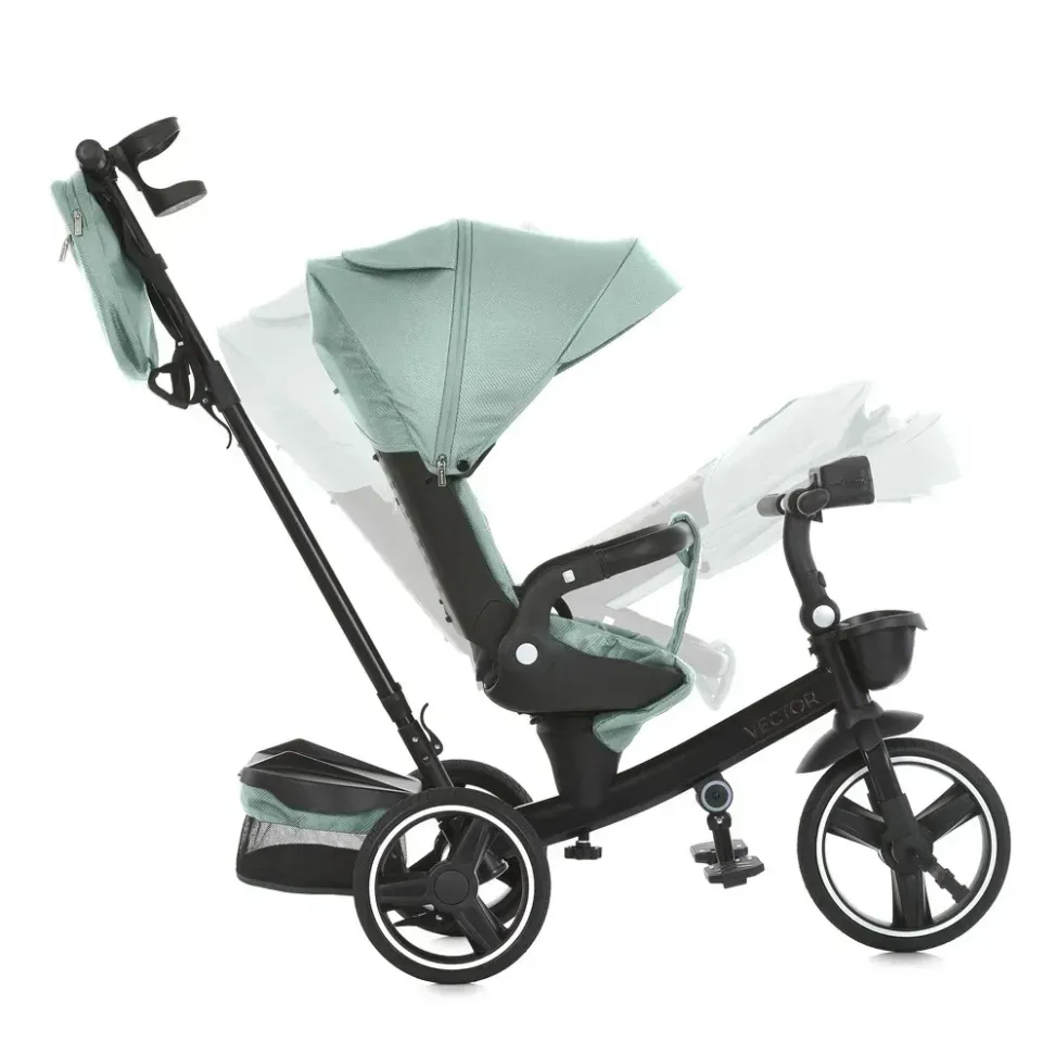 Триколісний велосипед El Camino Vector ME 1162-1 Cloud Blue