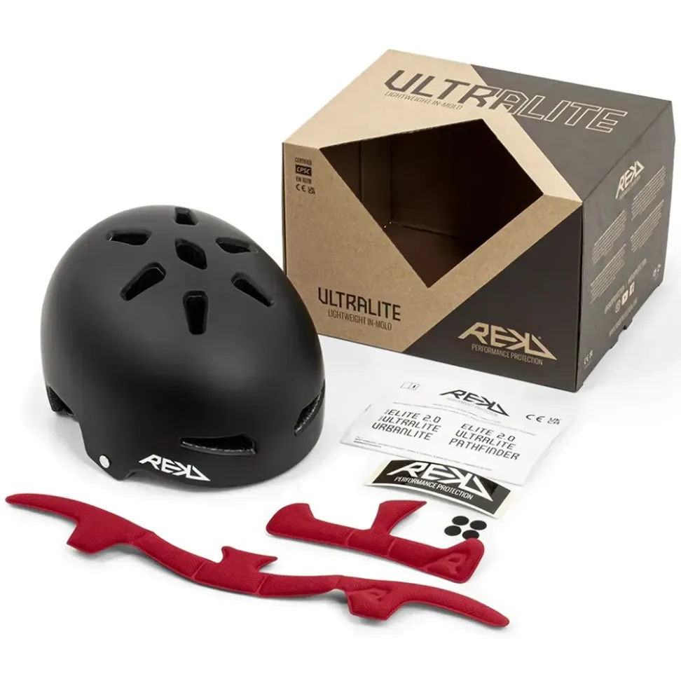 REKD шолом Ultralite In-Mold Helmet Jr black