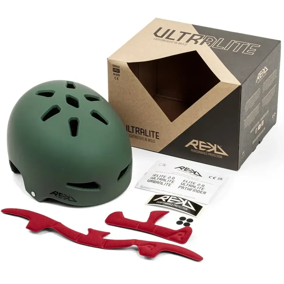 REKD шолом Ultralite In-Mold Helmet green