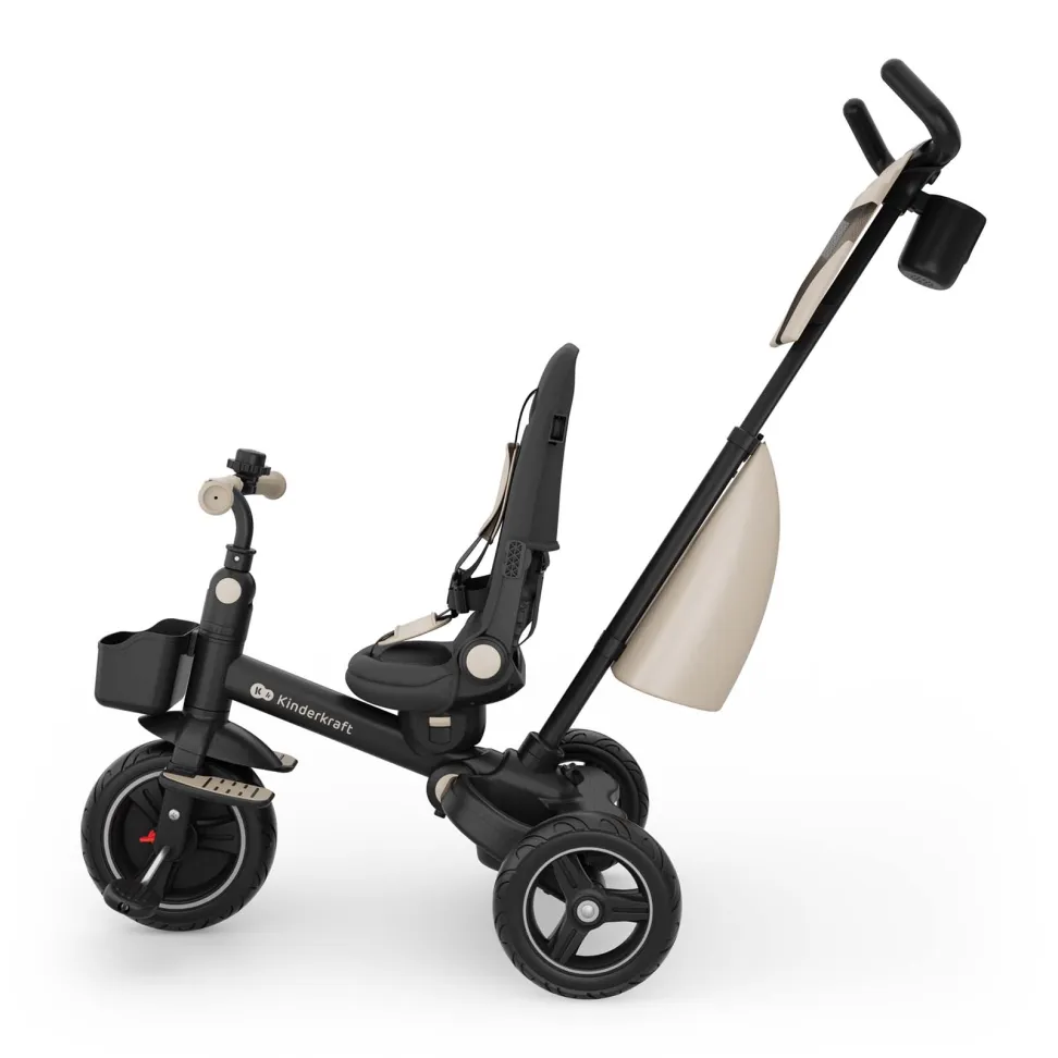 Триколісний велосипед Kinderkraft Spinstep 2 Plus Beige