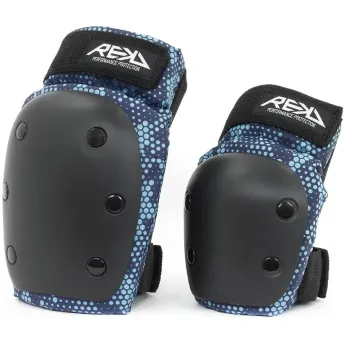 REKD защита набор Heavy Duty Double Jr black-blue