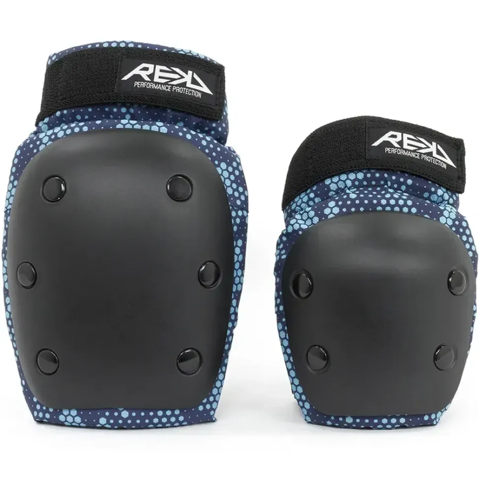 REKD защита набор Heavy Duty Double Jr black-blue