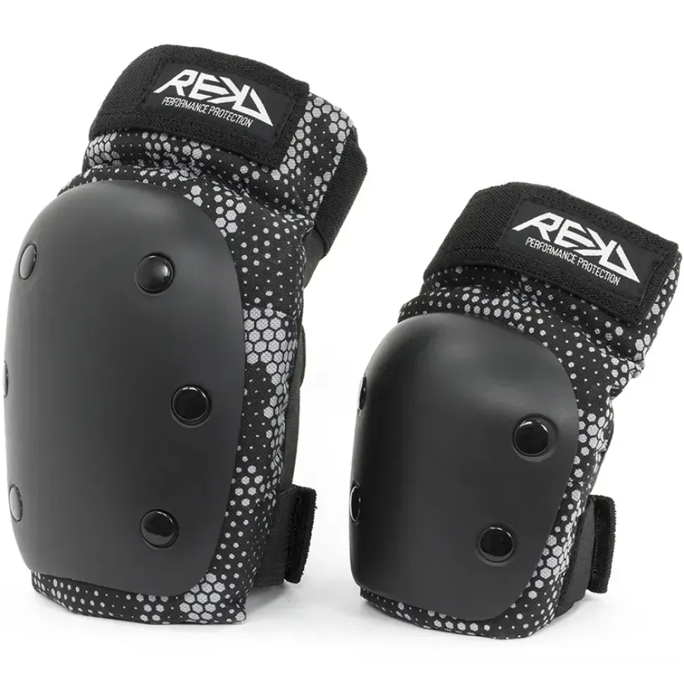 REKD защита набор Heavy Duty Double Jr black-grey