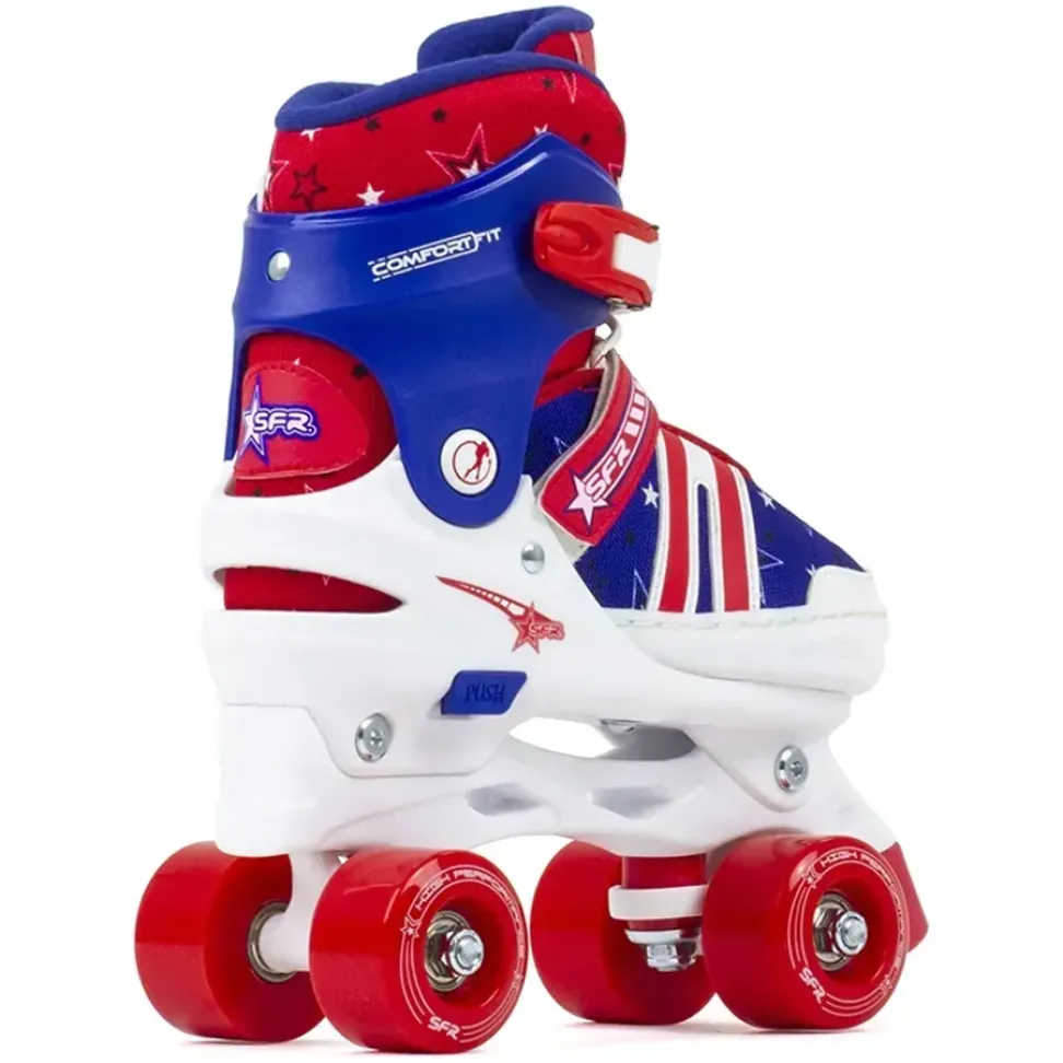 SFR роликовые коньки Spectra blue-red
