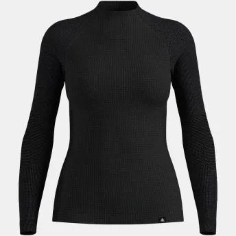 Odlo реглан Seamless Performance Wool W black