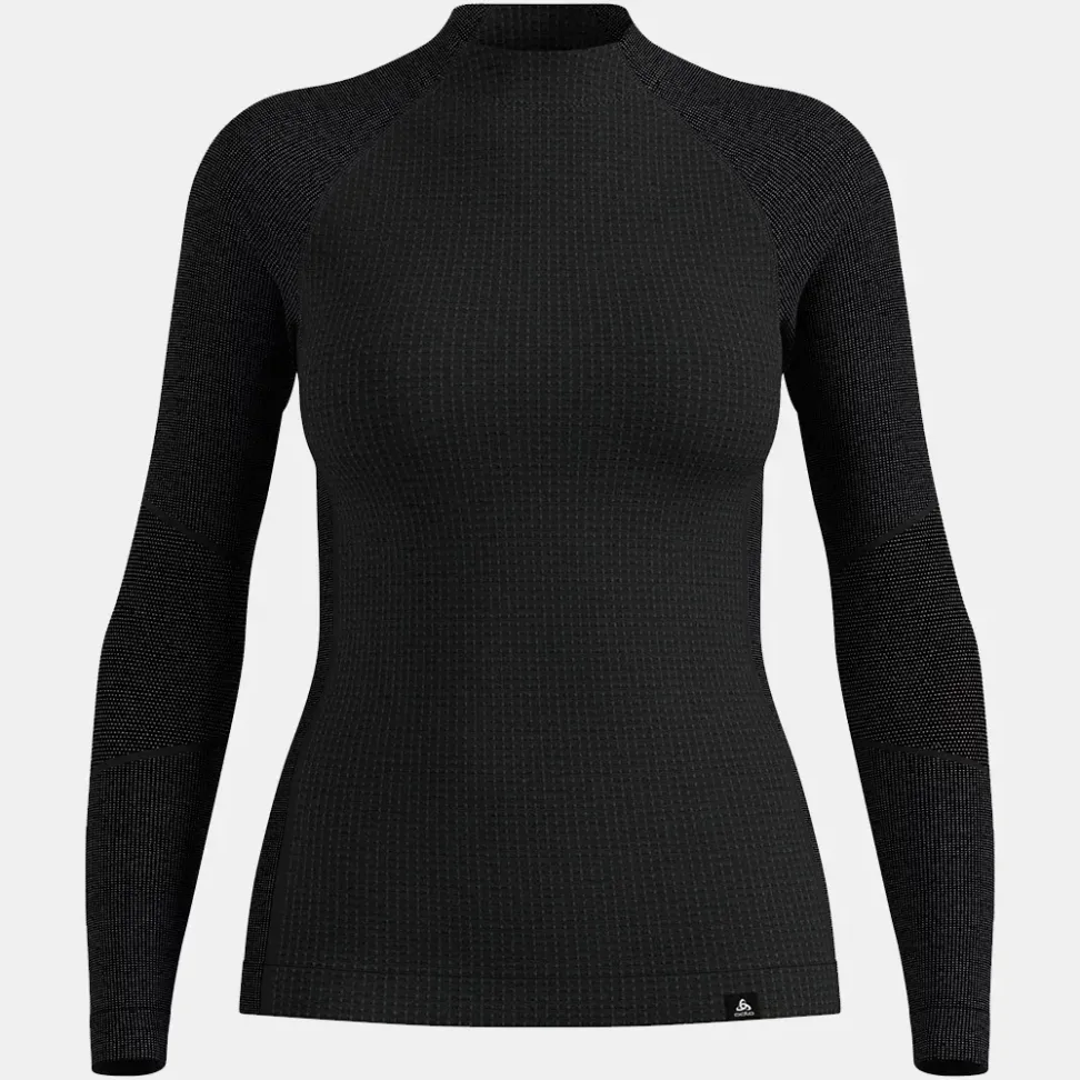 Odlo реглан Seamless Performance Wool W black
