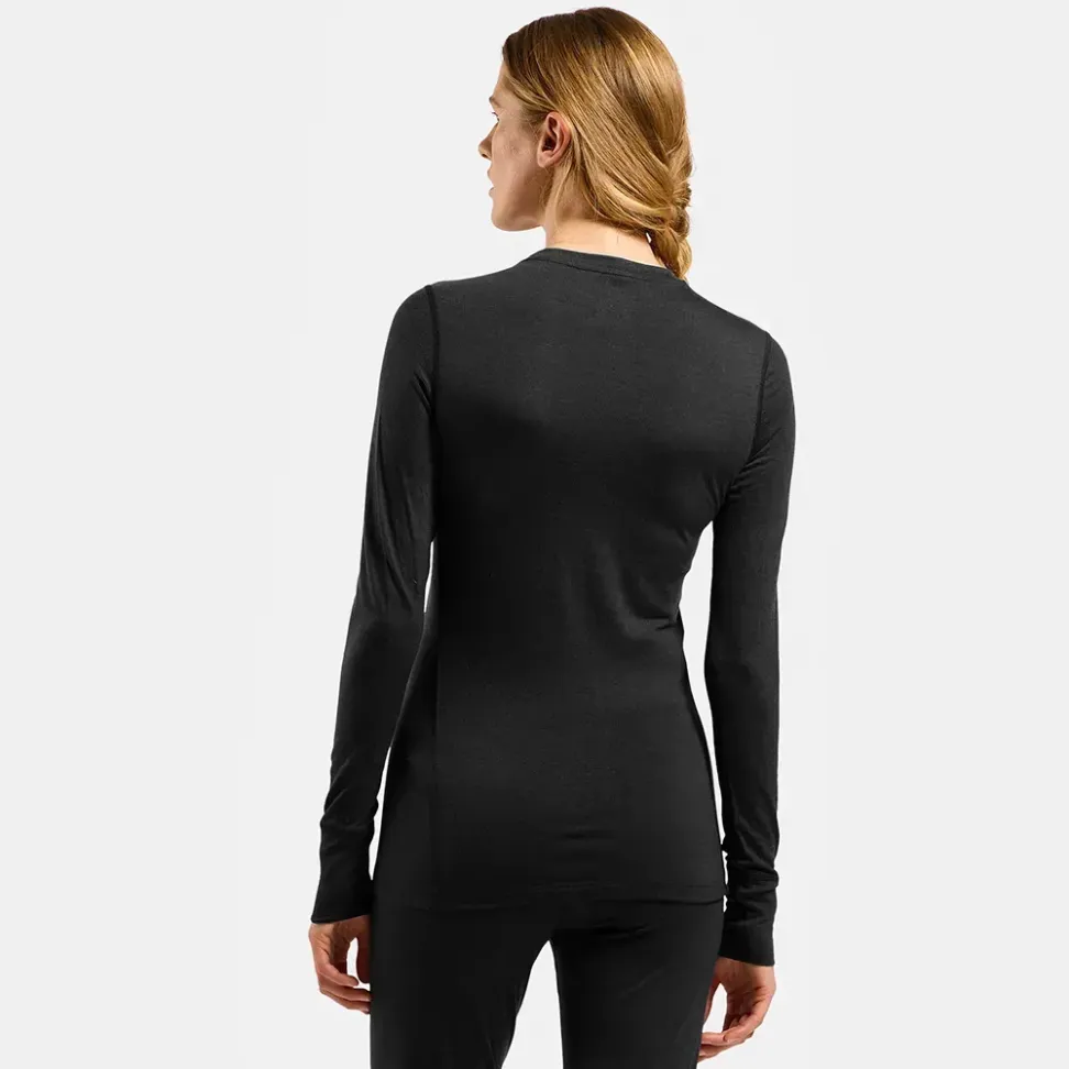 Odlo реглан Merino 200 W black