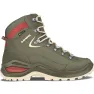 LOWA черевики Renegade Evo GTX MID W grey green-panna