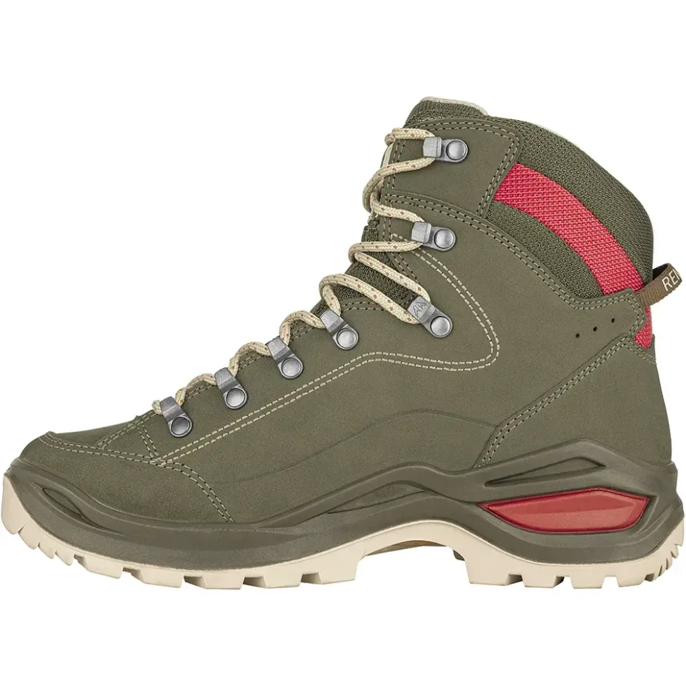 LOWA черевики Renegade Evo GTX MID W grey green-panna