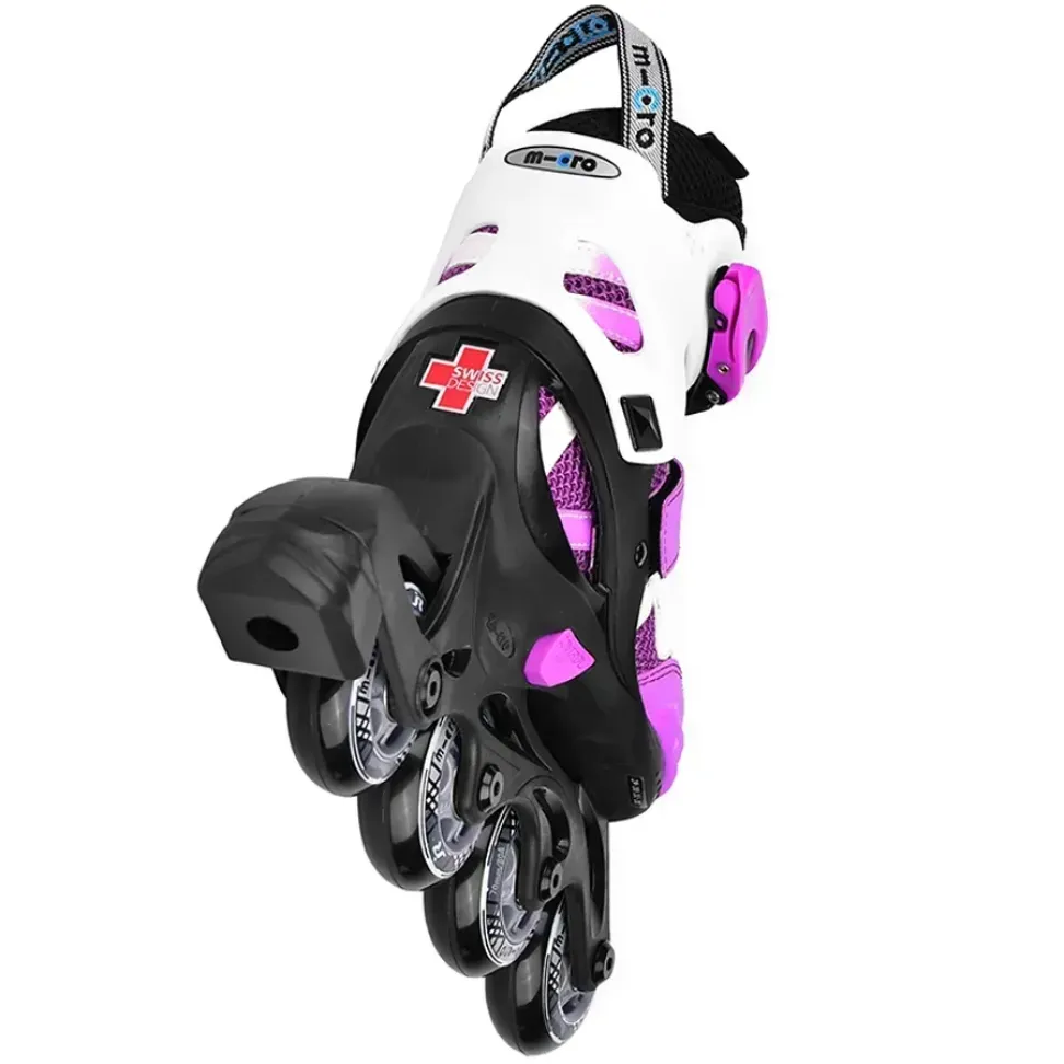 Micro роликовые коньки NEW Shaper purple-white