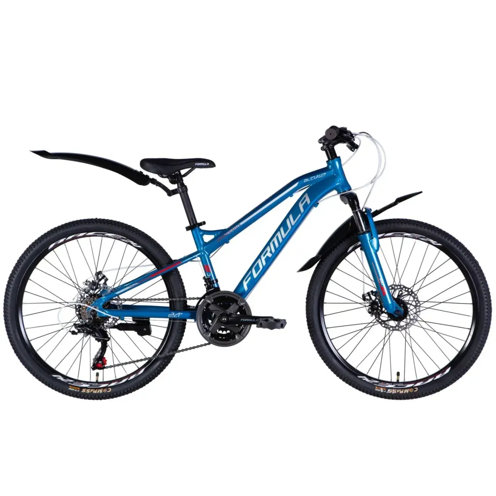 Велосипед AL 24" Formula BLACKWOOD DD FR рама-12,5" синий 2026
