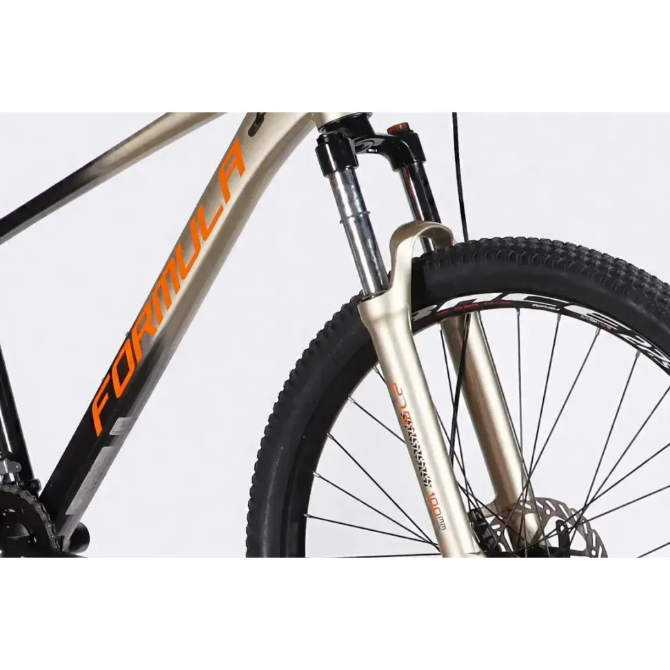 Велосипед AL 27.5" Formula DRIVE HDD рама-18" черно-серый 2026