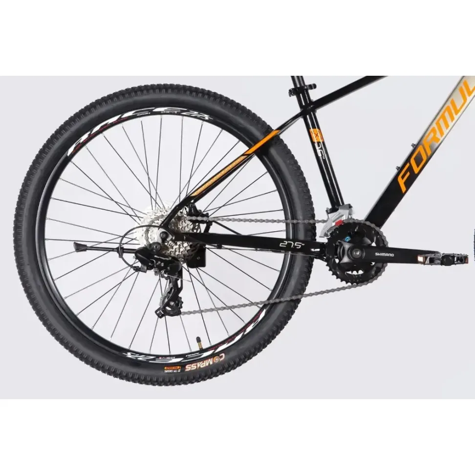 Велосипед AL 27.5" Formula DRIVE HDD рама-18" черно-серый 2026