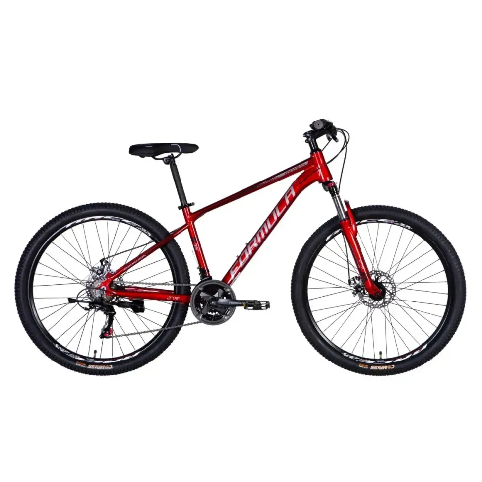 Велосипед AL 27.5" Formula MOTION DD FR рама-16" красный с серым 2026