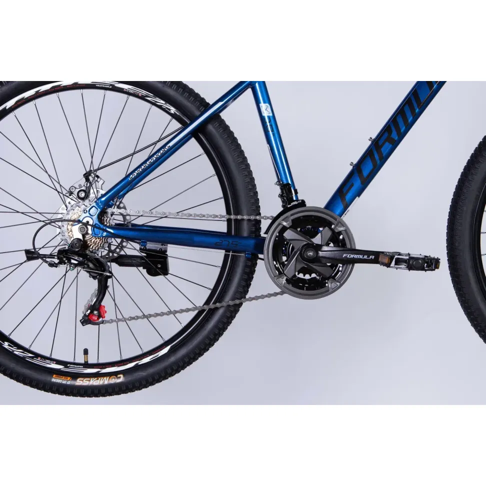 Велосипед AL 27.5" Formula MOTION DD FR рама-18" сине-черный 2026
