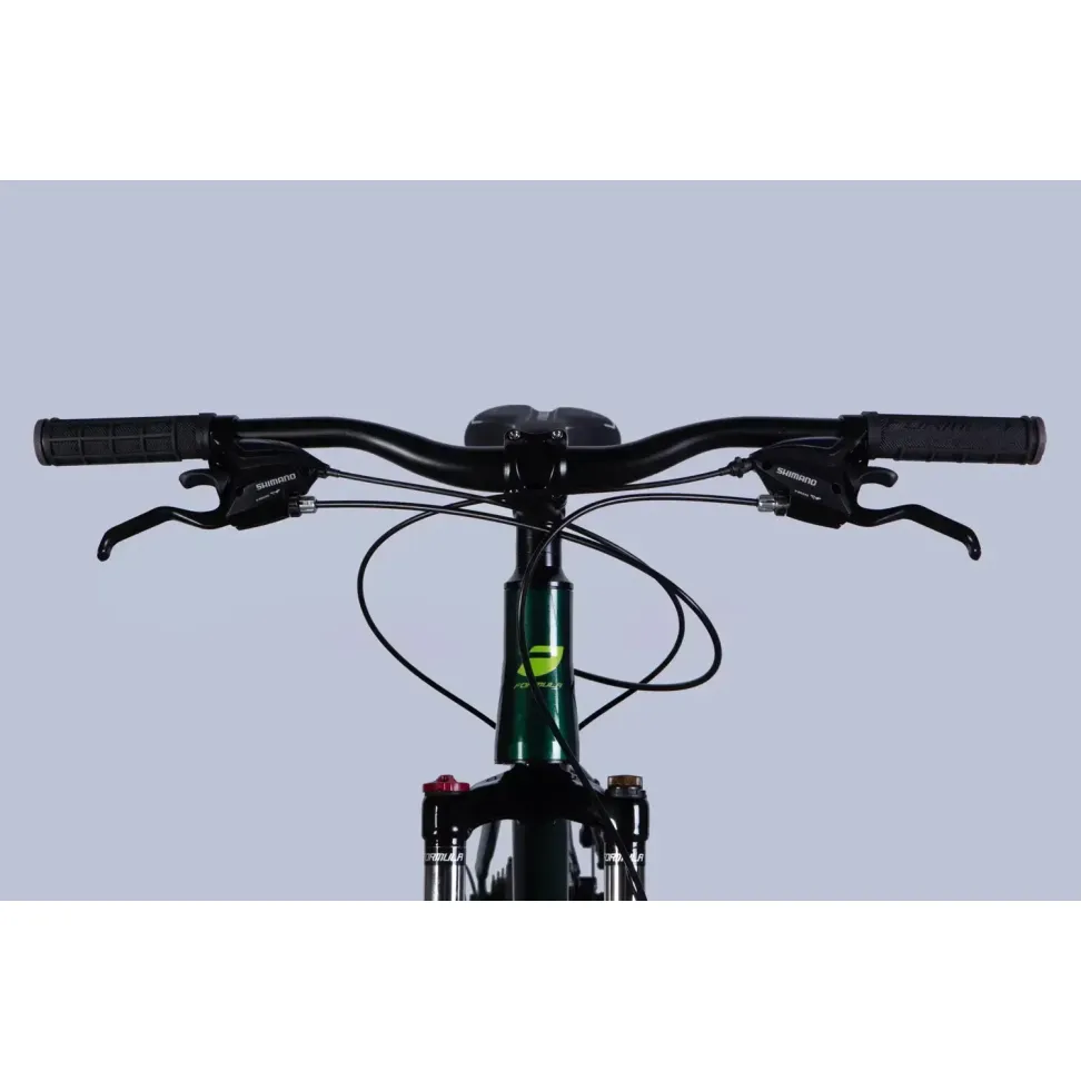 Велосипед AL 27.5" Formula MOTION DD FR рама-18" зеленый 2026
