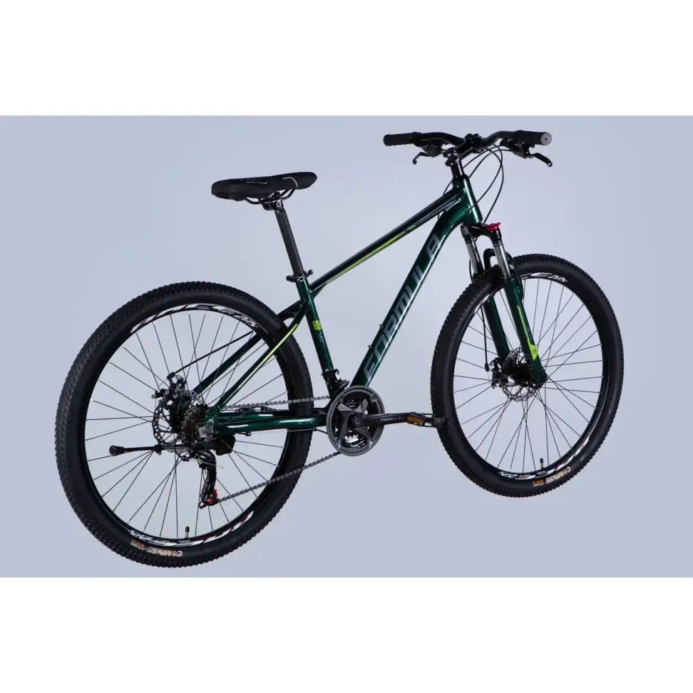 Велосипед AL 27.5" Formula MOTION DD FR рама-18" зеленый 2026