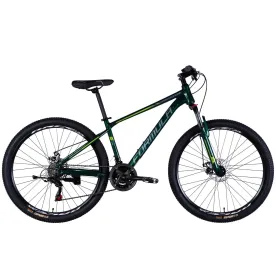 Велосипед AL 27.5" Formula MOTION DD FR рама-18" зеленый 2026