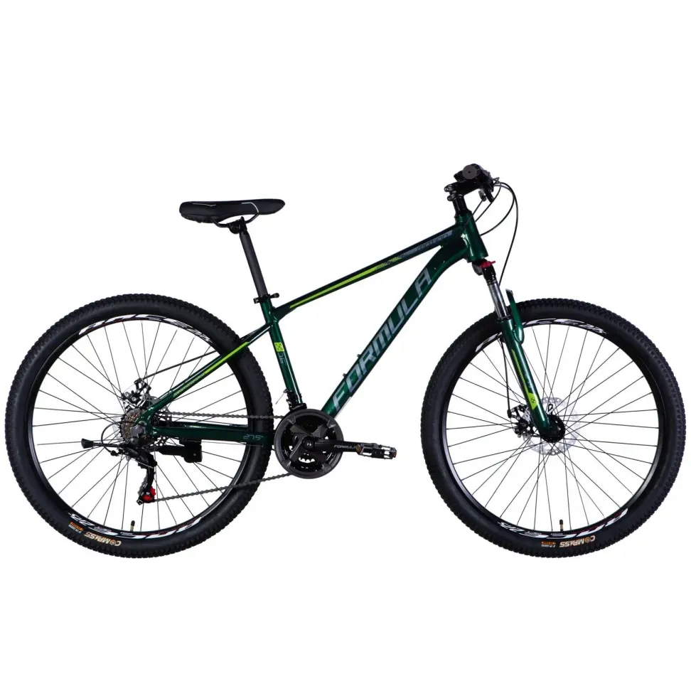 Велосипед AL 27.5" Formula MOTION DD FR рама-18" зеленый 2026