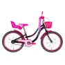 Велосипед ST 20" Formula Kid FLOWER PREMIUM BH рама-10" черный с розовым 2026