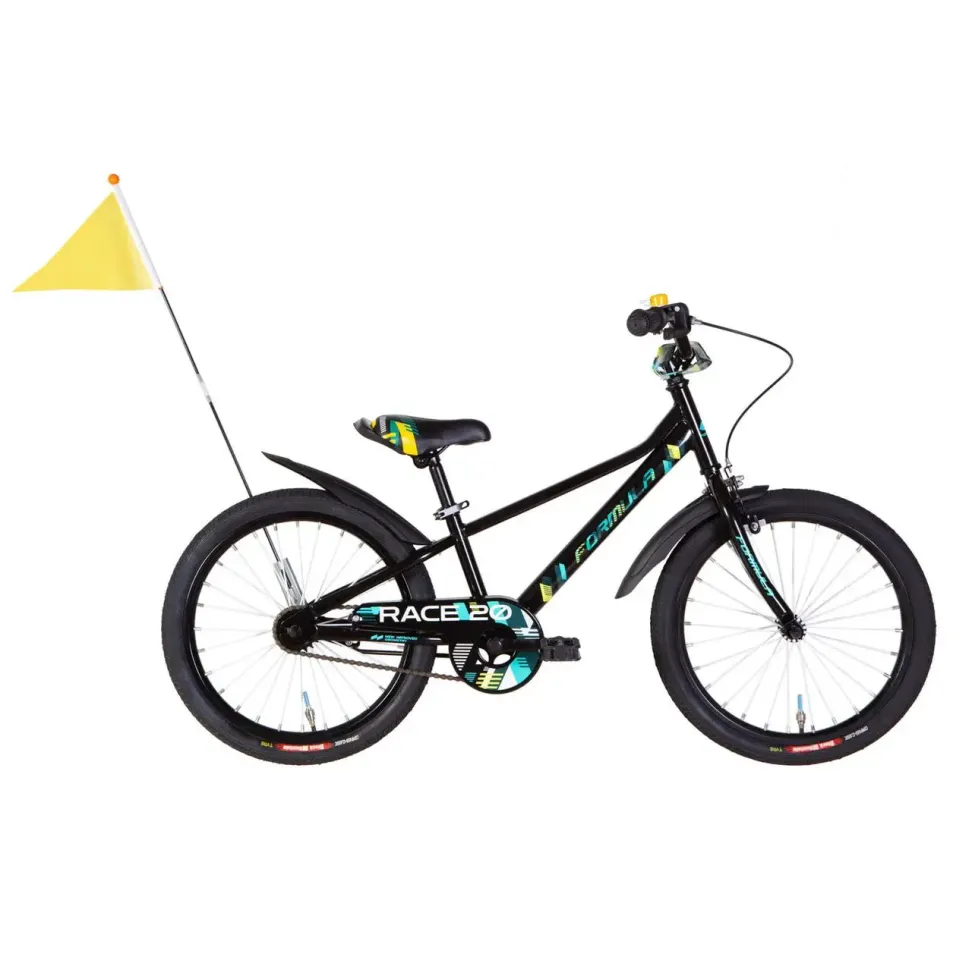 Велосипед ST 20" Formula Kid RACE BH рама-10" черный с желтым 2026