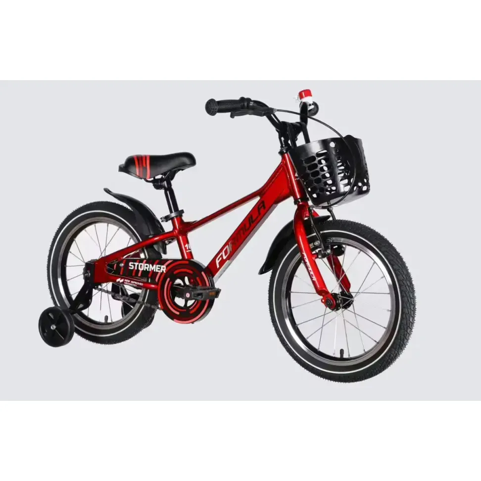 Велосипед AL 18" Formula Kid STORMER BH рама-9" красный 2026