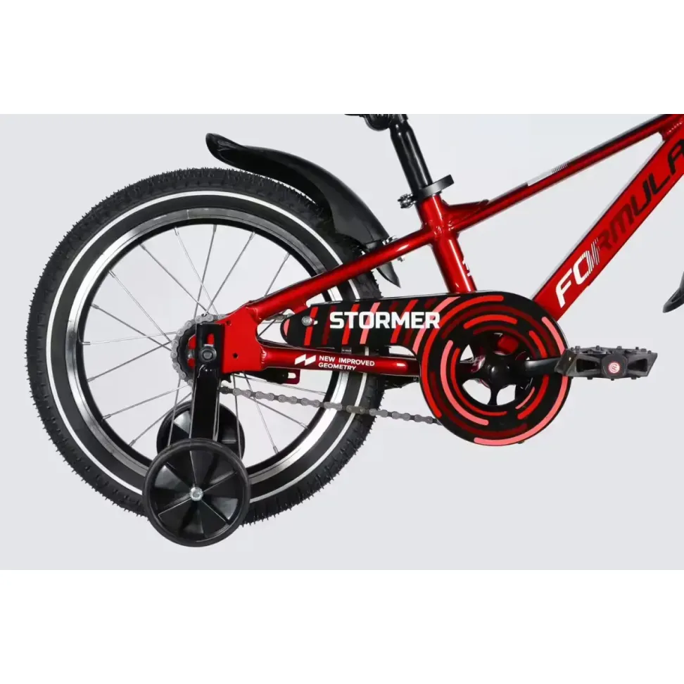 Велосипед AL 18" Formula Kid STORMER BH рама-9" красный 2026