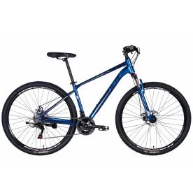 Велосипед AL 29" Formula MOTION DD FR рама-21" синий с черным 2026