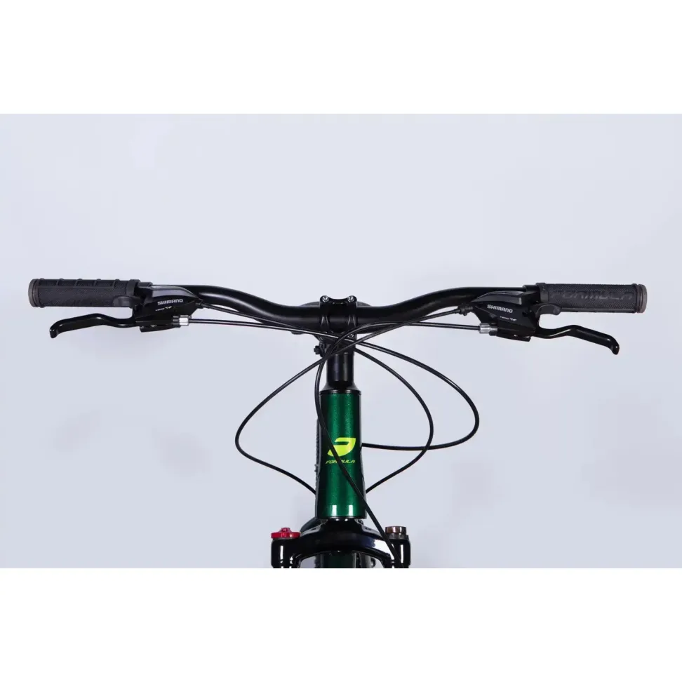 Велосипед AL 29" Formula MOTION DD FR рама-21" зеленый 2026