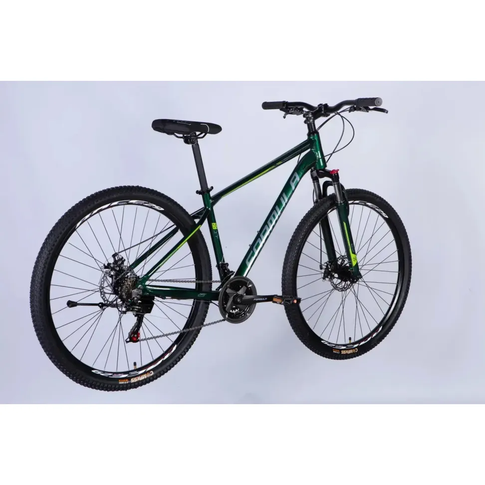 Велосипед AL 29" Formula MOTION DD FR рама-21" зеленый 2026