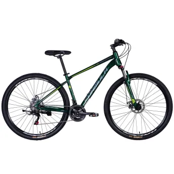 Велосипед AL 29" Formula MOTION DD FR рама-21" зеленый 2026