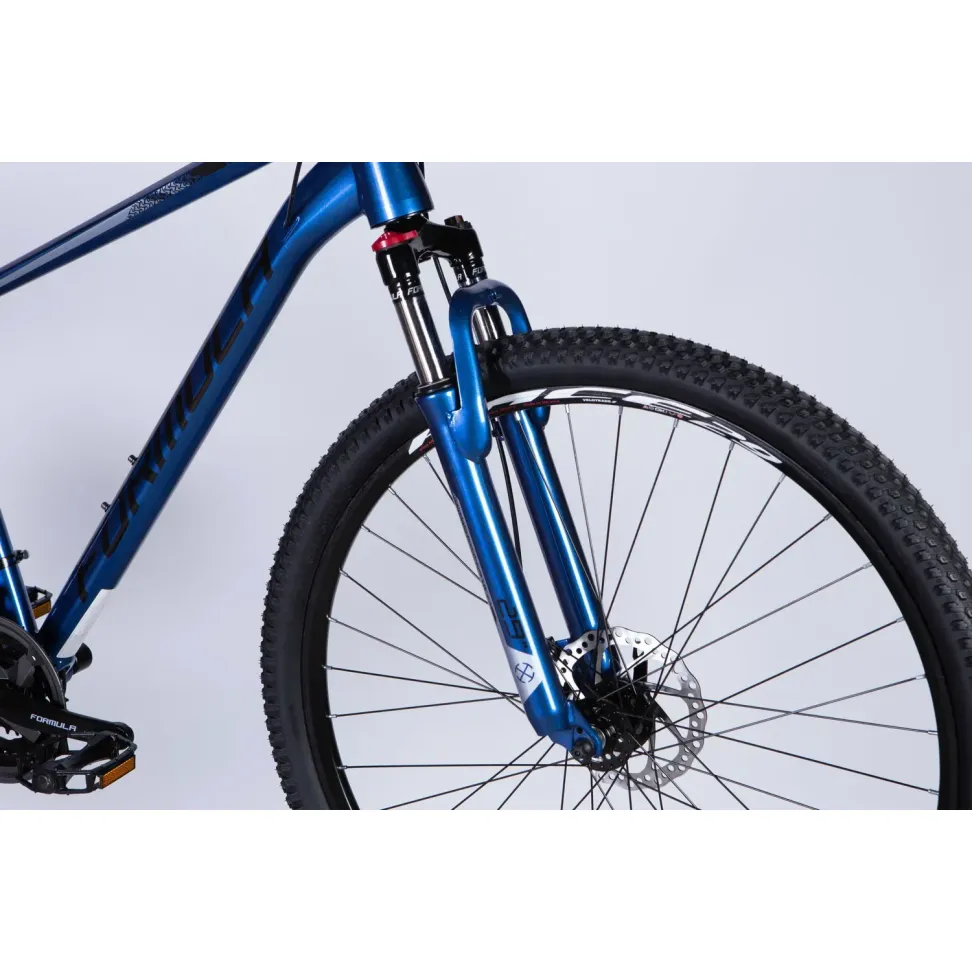 Велосипед AL 29" Formula MOTION DD FR рама-19" синий с черным 2026