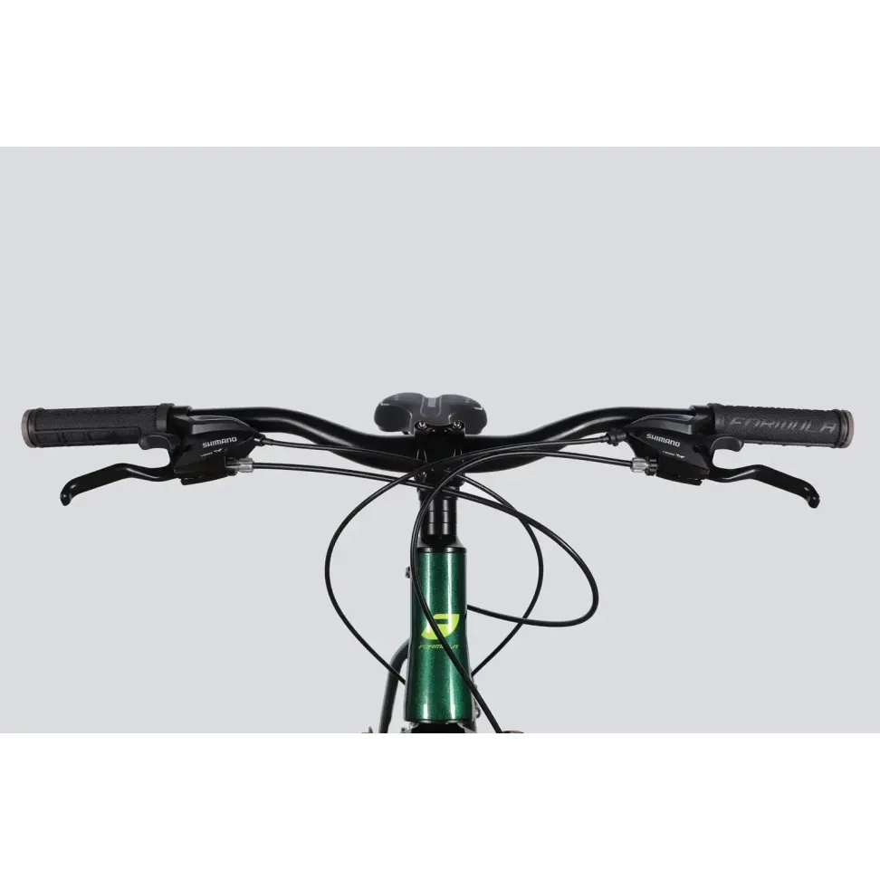 Велосипед AL 29" Formula MOTION DD FR рама-19" зеленый 2026
