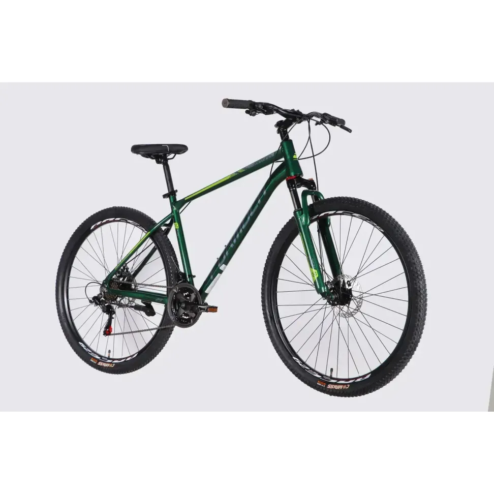 Велосипед AL 29" Formula MOTION DD FR рама-19" зеленый 2026