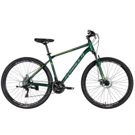 Велосипед AL 29" Formula MOTION DD FR рама-19" зеленый 2026