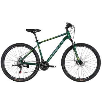 Велосипед AL 29" Formula MOTION DD FR рама-19" зеленый 2026