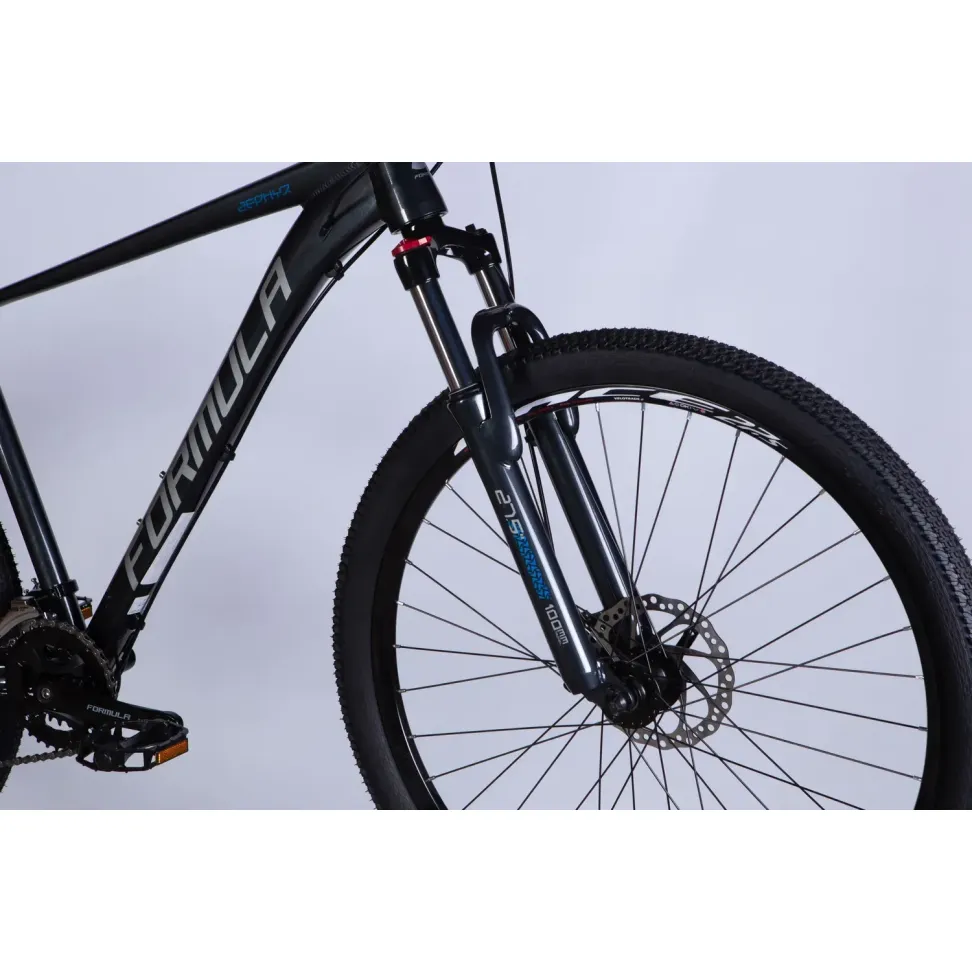 Велосипед AL 27.5" Formula ZEPHYR 3.0 DD CS рама-19" темно-сірий 2026