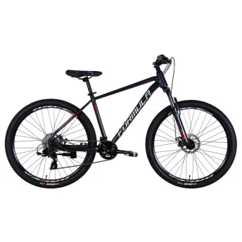 Велосипед AL 27.5" Formula THOR DD CS рама-18" черный с серебристым 2026