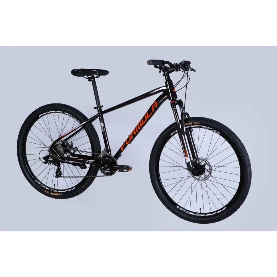Велосипед AL 27.5" Formula THOR DD CS рама-16" медно-черный с оранжевым 2026
