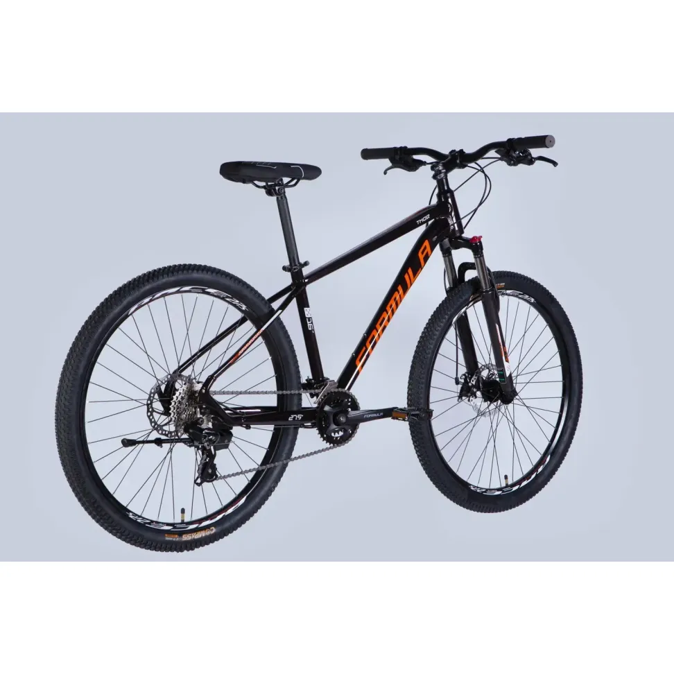 Велосипед AL 27.5" Formula THOR DD CS рама-16" медно-черный с оранжевым 2026